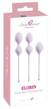 beau coeur Elorin Training Set - 3-Piece Silicone Pelvic Floor Balls