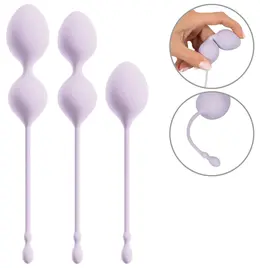 beau coeur Elorin Training Set - 3-Piece Silicone Pelvic Floor Balls