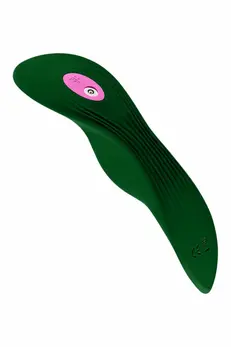 FemmeFunn Unda Dark Green - Ultra-Thin Wearable Intimate Device, Remote Control