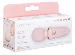 Le Wand Mini Microwand Rose Go - Compact Rechargeable Massage System