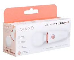 le Wand Mini Microwand White Compact Rechargeable Massager 10cm