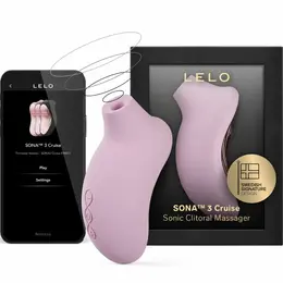 LELO SONA 3 Cruise Intimate Sonic Device Soft Pink, App Connected
