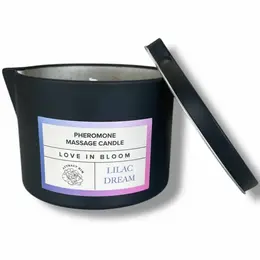 Eye of Love Bloom Massage Candle Indica Lilac Dream 150ml Vegan Aroma