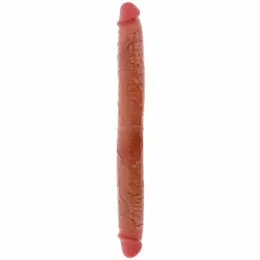 ToyJoy Get Real Double-Ended Silicone Intimate Model Caramel 46 cm