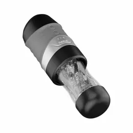 Nexus Alpha Surge Rotating & Suction Intimate Machine Black