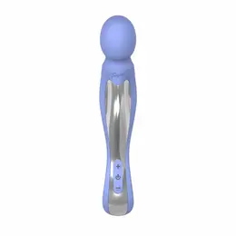 Teazers Curved Wand Lavender - Ergonomic Silicone Vibrating Device