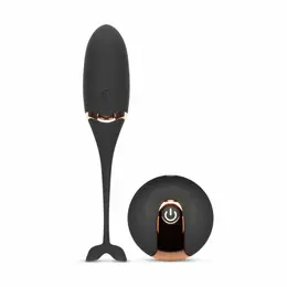 Teazers Vibrating Wireless Egg Black - 10-Mode Remote-Controlled Design