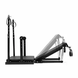 Bedroom Fantasies Kiotos Restraint Chair Adjustable Carbon Steel and Leather 97x58x87cm