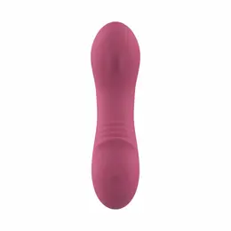 Teazers Rolling Mini Vibrator Raspberry Pink - Compact Ergonomic Massager