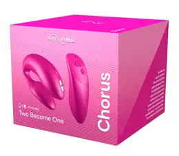 We-Vibe Chorus Cosmic Pink Flexible Dual Motor Intimate Device