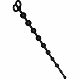 TOYJOY Flexible Silicone Intimate Bead System 34cm Black