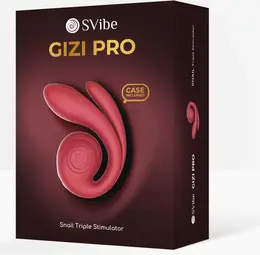 SVibe GIZI Pro Triple-Action Intimate Machine Bordeaux Flexible Design