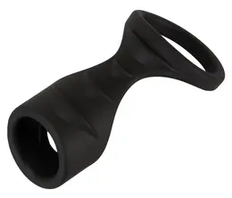 Erecto Liquid Silicone Performance Sleeve with Dual Support Rings, 8cm