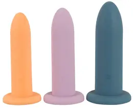 You2Toys Three in a Row Silicone Training Set, 3 Sizes, Pastel Colors