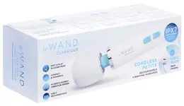 le Wand Classique Petite Cordless Massage Wand White 24.9cm