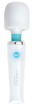 le Wand Classique Mini Wand Massager White - Compact Rechargeable Model