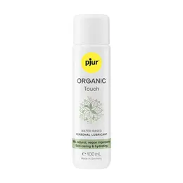 pjur Organic Touch Water-Based Vegan Lubricant 100 ml - Natural Formula