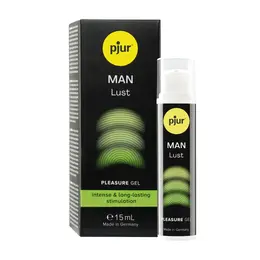 Pjur MAN Lust Gel 15ml - Water-Based Skin Conditioning Formula
