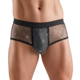 Svenjoyment Men's Black Sparkle Mesh Pants S - Stretch & Comfort Fit