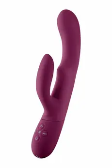 FemmeFunn Balai Dark Fuchsia Dual Motor Swaying Intimate Machine 23cm