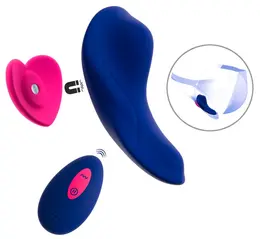 Sweet Smile RC Heart-Shaped Intimate Wearable Vibrator Pink 10cm