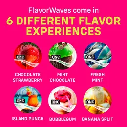 ONE Flavor Waves 12-pack Vegan Flavoured Protective Sheaths