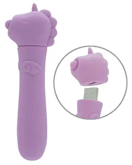 Unihorn USB Karma Lilac Mini Intimate Massager, Soft Silicone, 14.3 cm