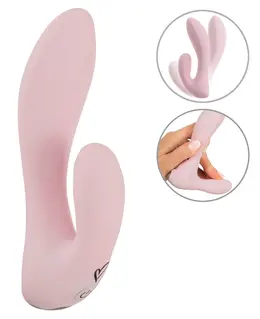 beau coeur Cerya Strong Mini Dual-Arm Vibrator, 14 cm, Purple