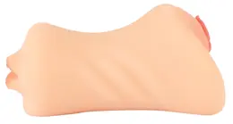 Nature Skin Triple Entry Intimate Machine TPE 19.5 cm Flesh Tone