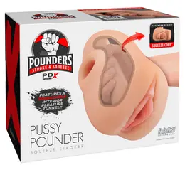 PDX Plus Squeeze Core Stroker Intimate Machine, TPE, 18 cm, Skin Touch