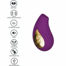 XOCOON Divine Love Pulse Stimulator Purple - Dual Action Device