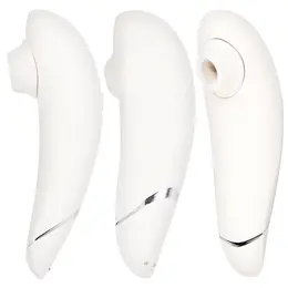 Womanizer Premium 2 Warm Gray - Air Technology Intimate Device, 14 Modes