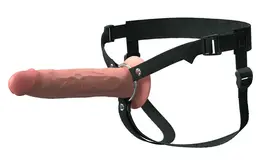 Fantasy X-TENSIONS FXTE 9'' Hollow Dual System Adjustable Strap-On Black
