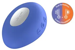 We-Vibe Temp Lavender Blue - Temperature Control Compact Massager 9.5cm