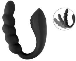 Black Velvets Bendable Dual Stimulator Flexible Silicone 26cm