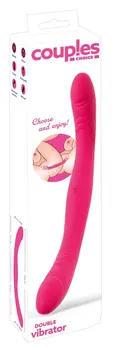 Coup!es Choice CC Dual-Ended Flexible Silicone Intimate Device 31.2cm Purple