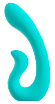 beau coeur Naira Dual Heads Vibrator Flexible Silicone Pink 17.5cm