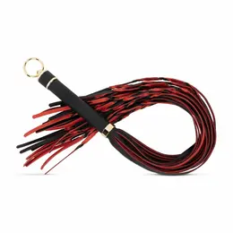 Fetish Collection Intimate Impact Tool 64 cm Red & Black PU Leather