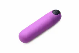 Bang! Mini Vibrating Bullet Purple - Compact Rechargeable Model