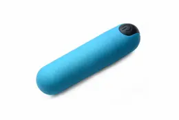 Bang! Bullet Blue - Compact Waterproof Vibrating Device with Remote