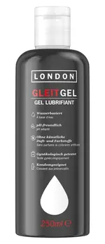 London Lubricant 250 ml - Universal, pH-Balanced, Clear Formula