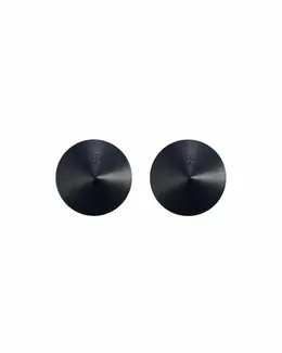 Obsessive Sublimie Self-Adhesive Leather Nipple Covers Black