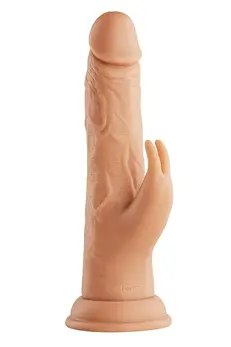 FemmeFunn Wireless Turbo Rabbit Nude - Rotating Dual Motor System, 21cm