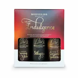 BodyGliss Travel Edition Velvet Indulgence 3-Pack Lubricant Set 3x30ml