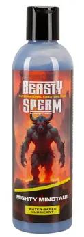 Beasty Cocks Beasty Sperm 250ml Water-Based Intimate Gel - Grey-Blue Formula