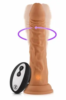 FemmeFunn Turbo Shaft Nude - Rotating Wireless Intimate Machine 21.6cm