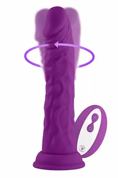 FemmeFunn Wireless Turbo Shaft Purple 8-Mode Rotating Intimate Device