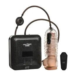XR Brands Milker Stamina Transparent Automatic Suction & Vibration System