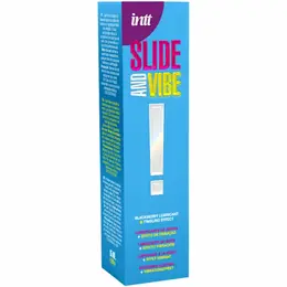 INTT Kissable Water-Based Vibrating Lubricant Blackberry 35ml