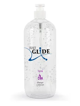 Just Glide Toylube 1000 ml - Thick Water-Based Lubricant for Accessories